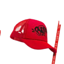 Synaworld Syna Skull Red Hat